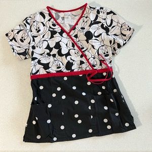 Disney Scrub Top